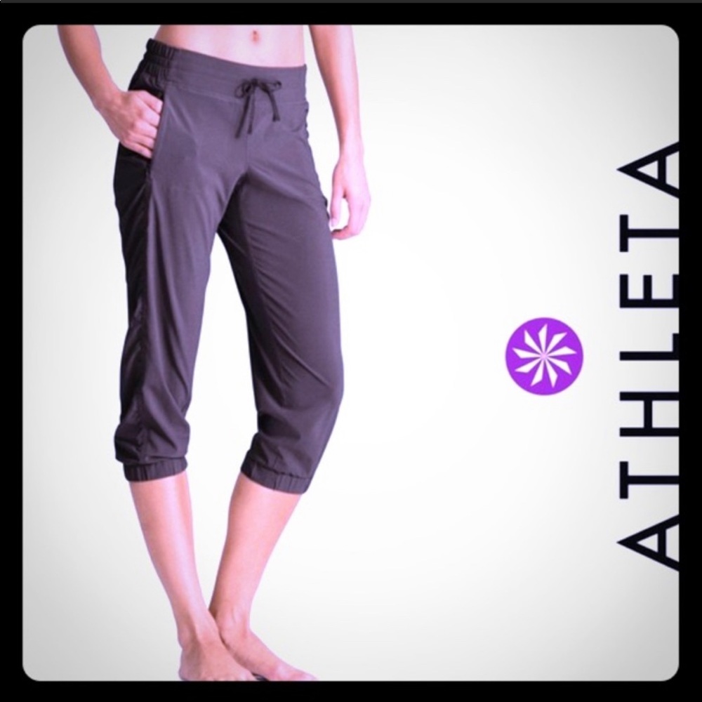 Athlete Black 6 pants la viva